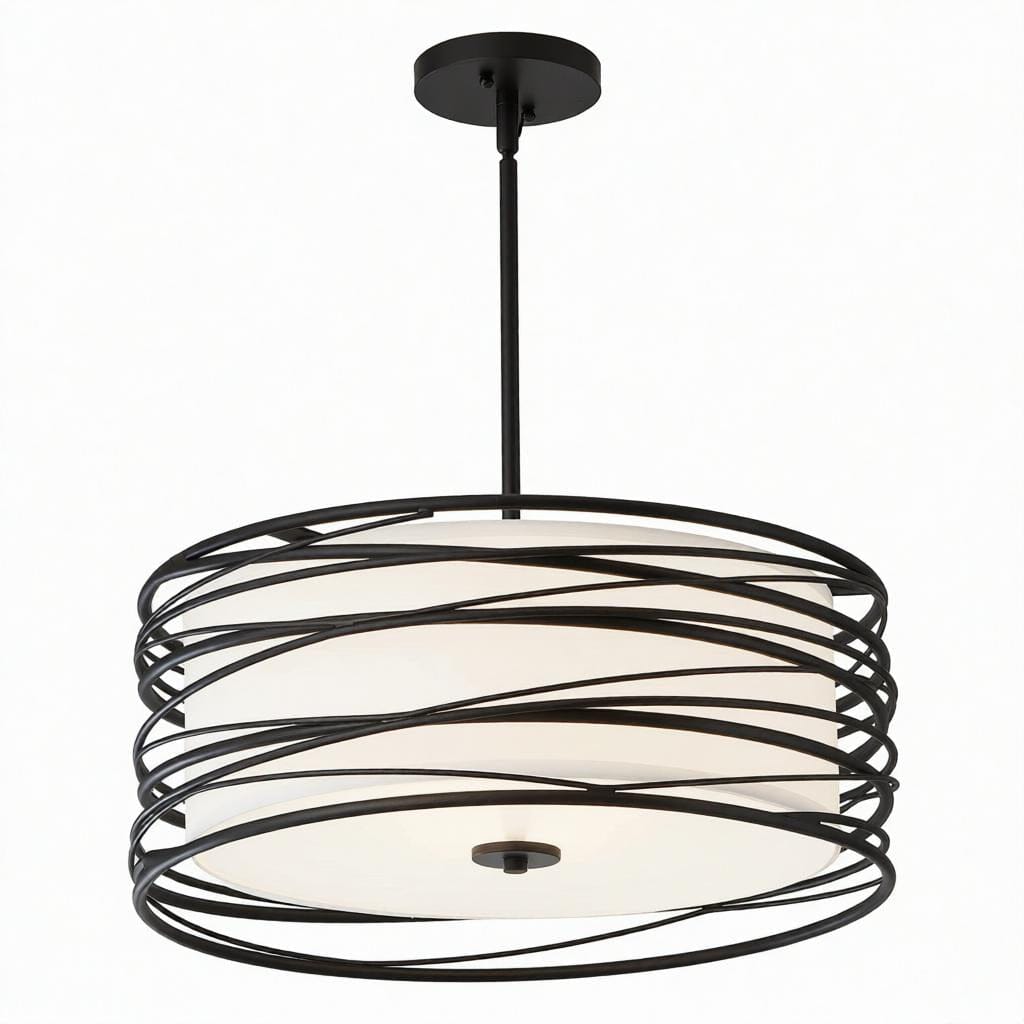 Auza | Drum Chandelier - Modern Chandelier | HomeCartel Philippines