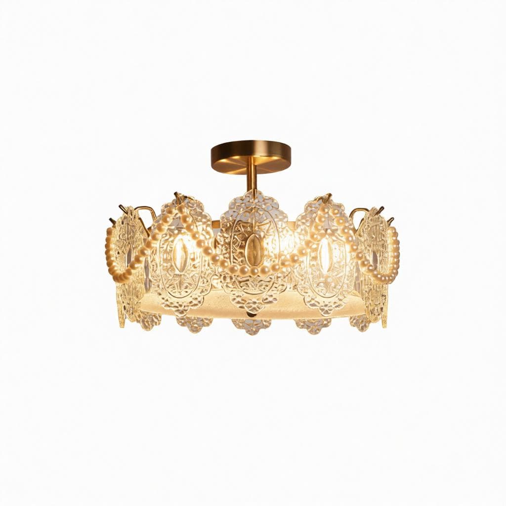 Aelviren | Semi Flush Mounted Light - Detail View #5 | HomeCartel
