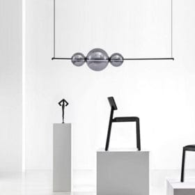 Jaxx | Modern Linear Chandelier - Detail View #2 | HomeCartel