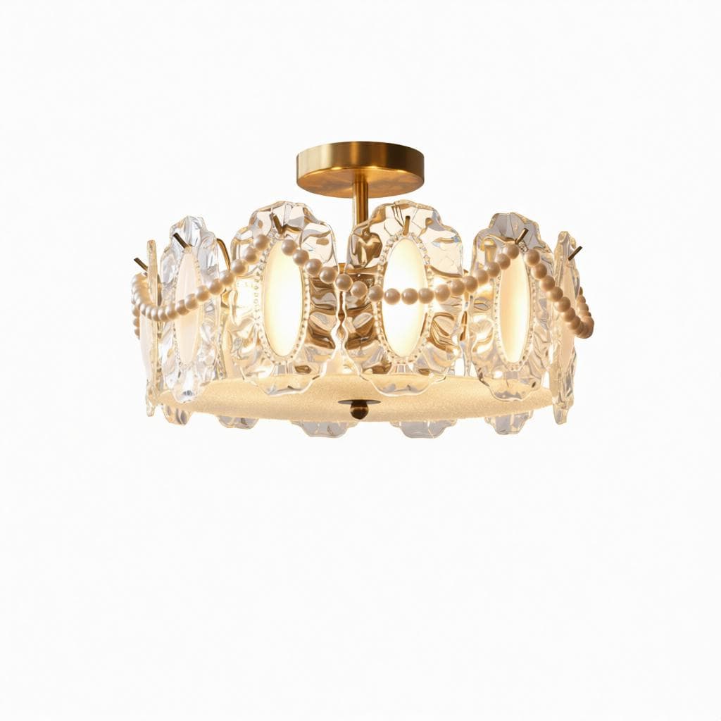 Elenthra | Semi Flush Mounted Light - Detail View #7 | HomeCartel