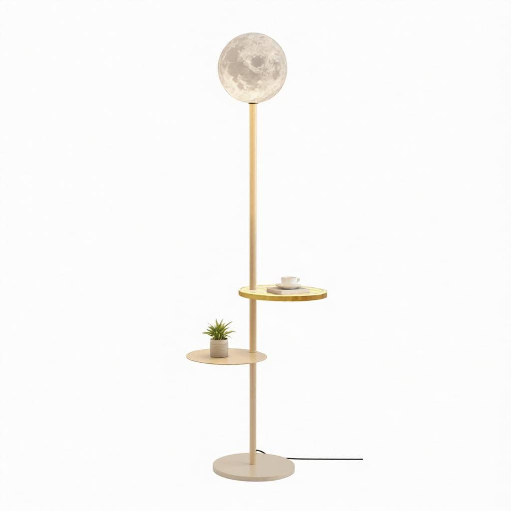 Kaenira B | Integrated Shelf Floor Lamp - Detail View #8 | HomeCartel