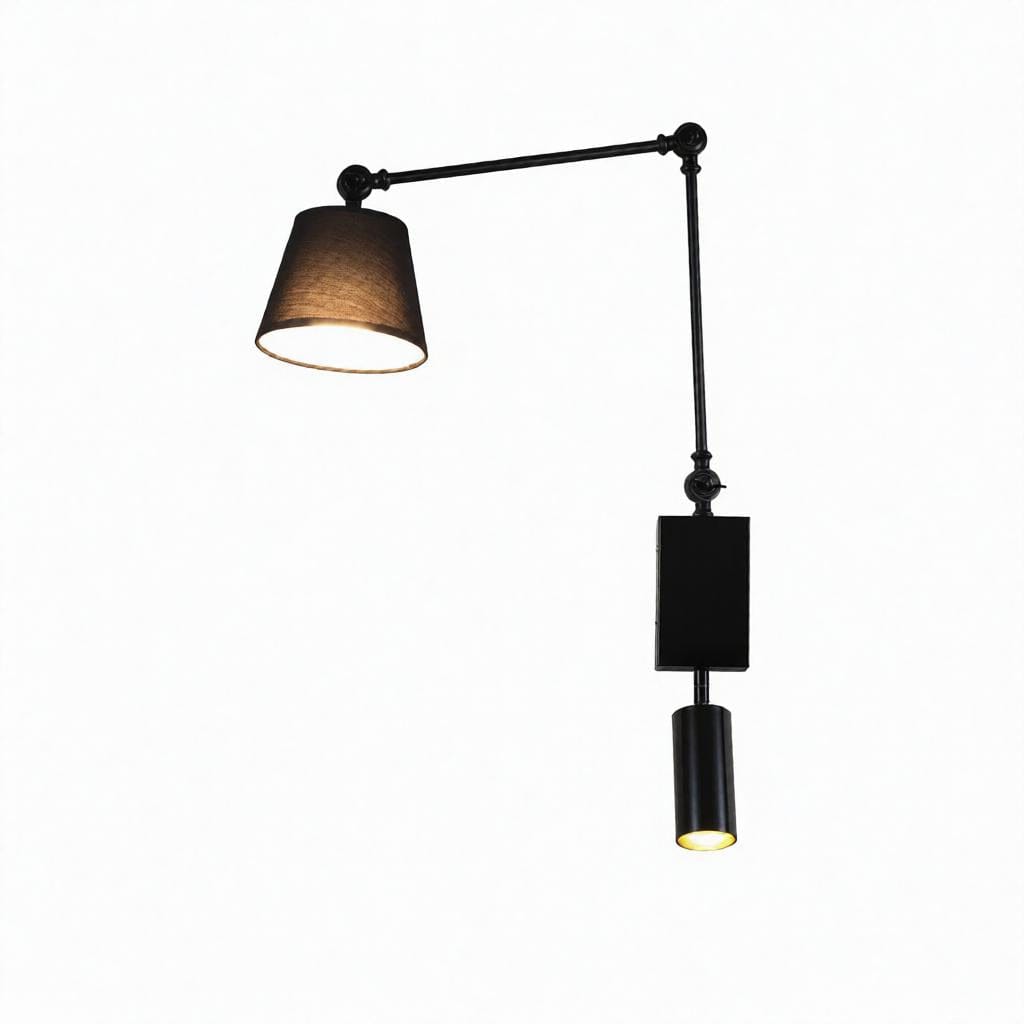 Wynesse Deux | Wall Light Swing Arm - Detail View #7 | HomeCartel