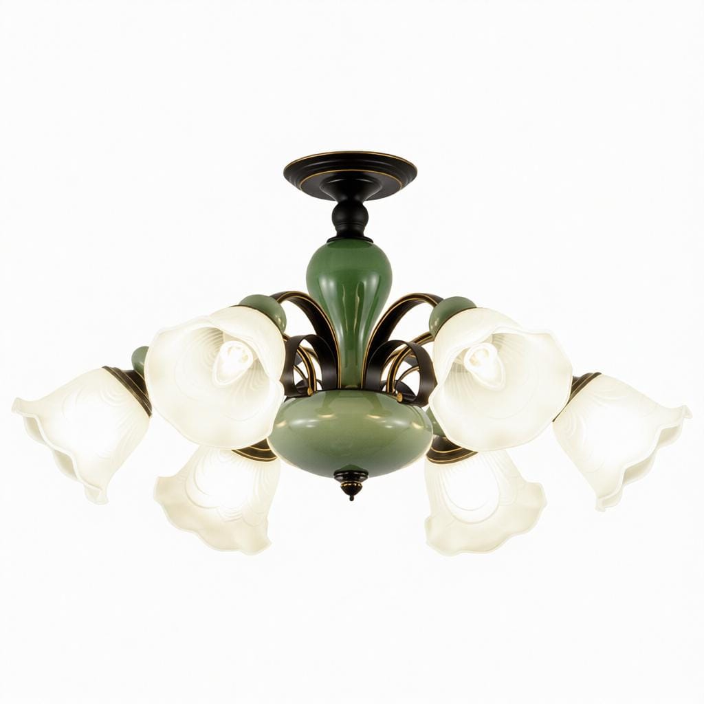 Elanore | Semi Flush Mounted Light