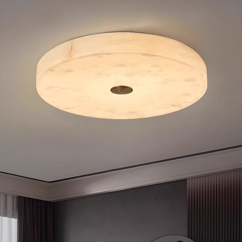 Bronnel Trois | Alabaster Ceiling Mounted Light - Home Cartel ®