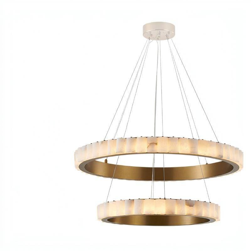 Lorvethith 2 | Alabaster Chandelier - Detail View #2 | HomeCartel