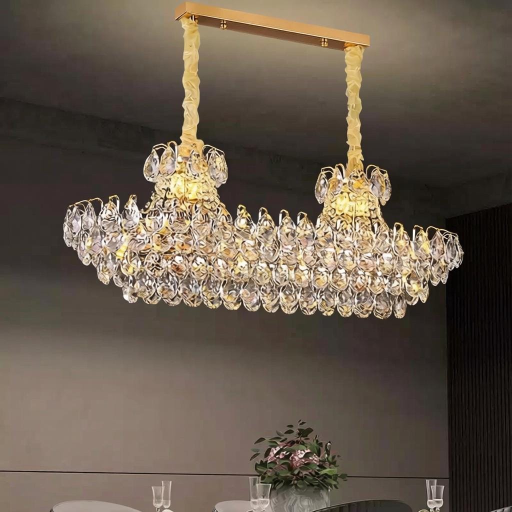Menkael Deux | Linear Chandelier - Detail View #3 | HomeCartel
