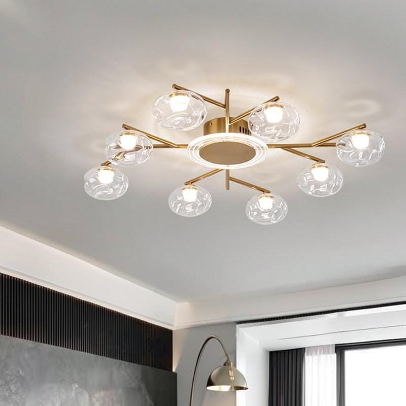 Erinelle | Semi Flush Mounted Light - Detail View #2 | HomeCartel
