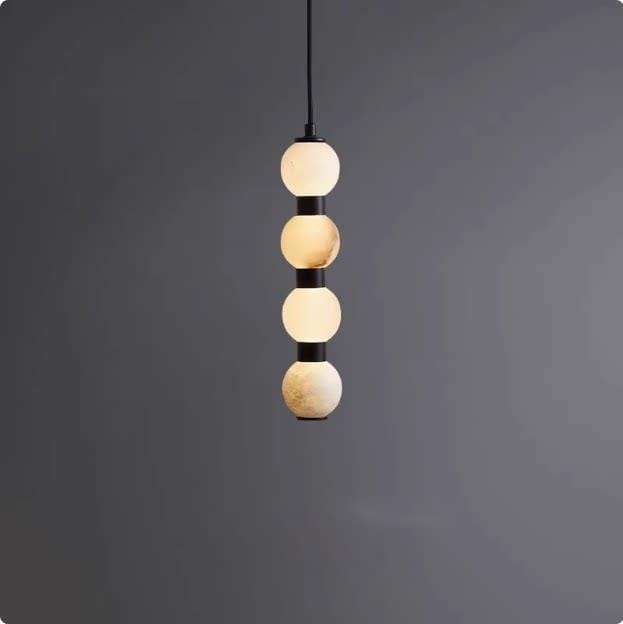 Dorlinis | Alabaster Pendant Light - Detail View #2 | HomeCartel