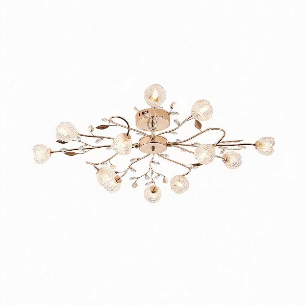 Alurien | Semi Flush Mounted Light - Detail View #9 | HomeCartel