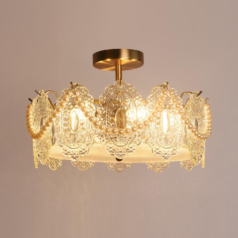 Aelviren | Semi Flush Mounted Light - Detail View #2 | HomeCartel
