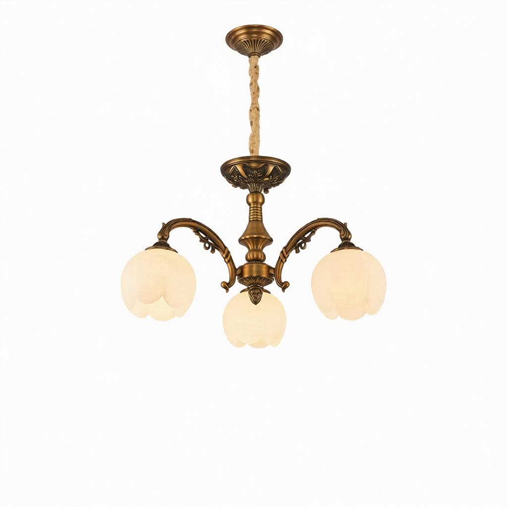 Vallithor | Alabaster Chandelier - Detail View #5 | HomeCartel