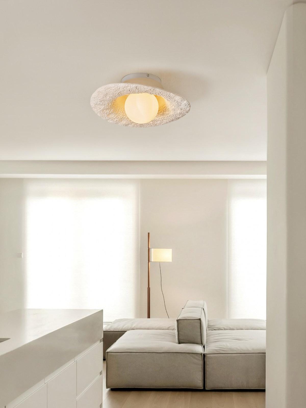 Verris | Semi Flush Mounted Light - Detail View #3 | HomeCartel