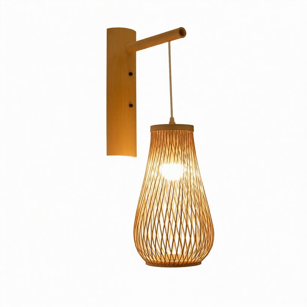 Galyndra | Rattan Wall Light - Modern Wall Light | HomeCartel Philippines