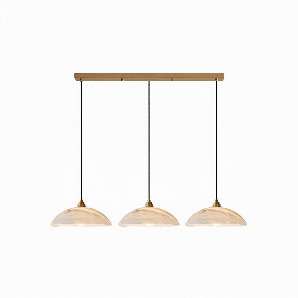 Ulventhrix B | Linear Alabaster Pendant Light - Home Cartel ®