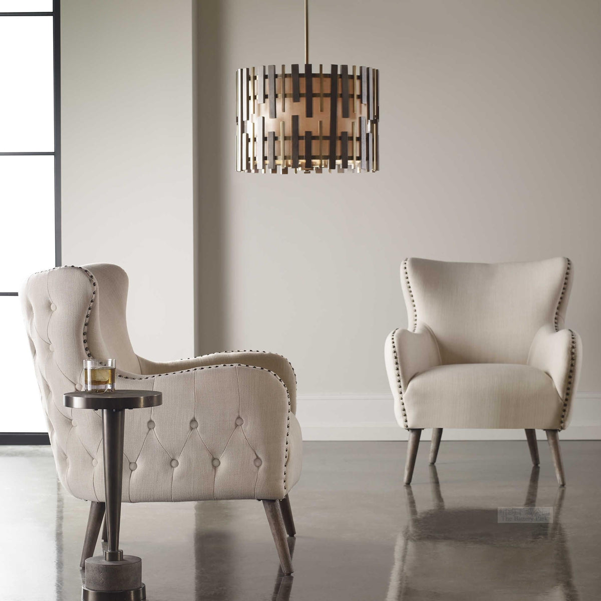 Carlis | Drum Chandelier - Detail View #3 | HomeCartel
