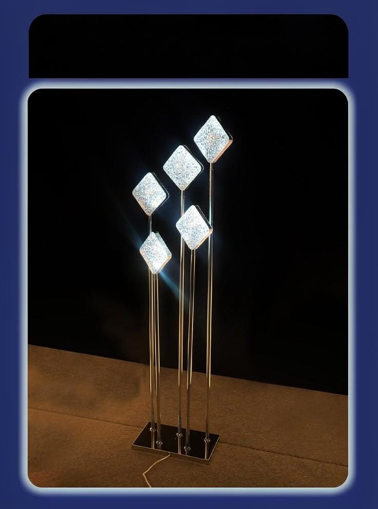 Olyndria I Crystal Floor Lamp - Detail View #2 | HomeCartel