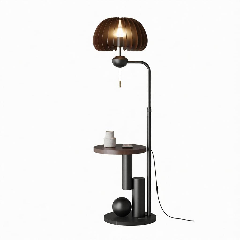 Raeloria | Integrated Shelf Floor Lamp - Detail View #5 | HomeCartel