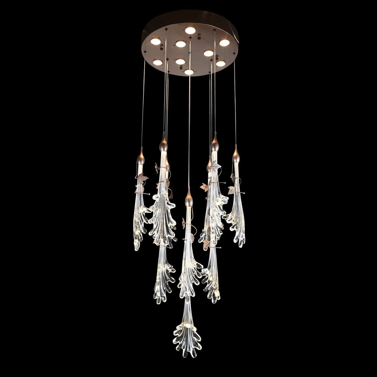 Evren | Modern Cluster Chandelier - Detail View #2 | HomeCartel