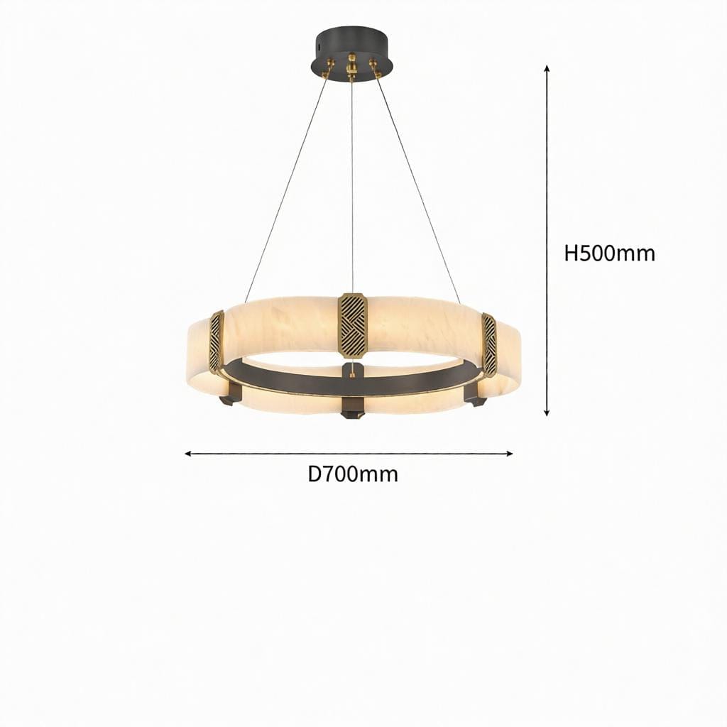 Quelthilessa A | Alabaster Chandelier