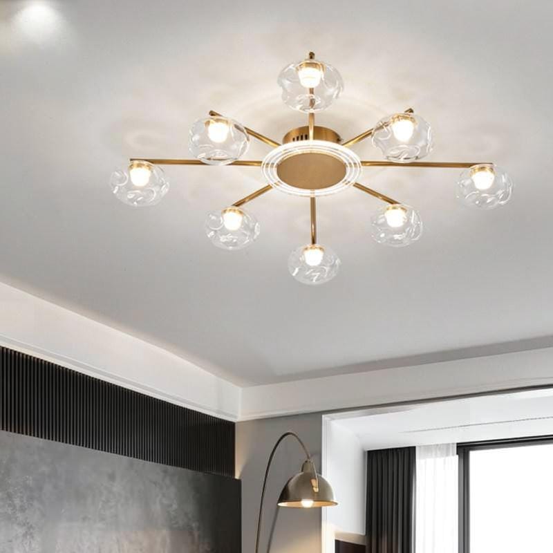 Elivren | Semi Flush Mounted Light - Detail View #2 | HomeCartel