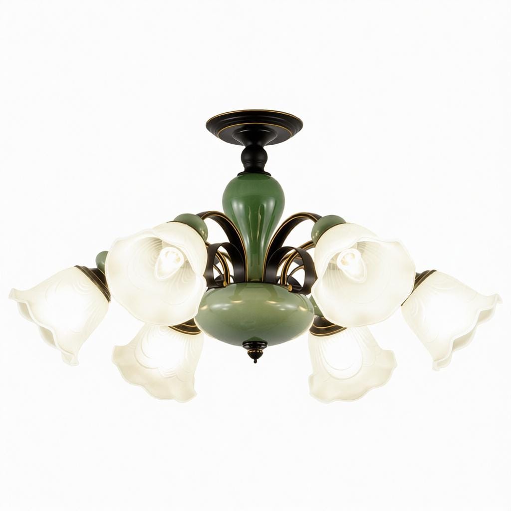 Elanore | Semi Flush Mounted Light