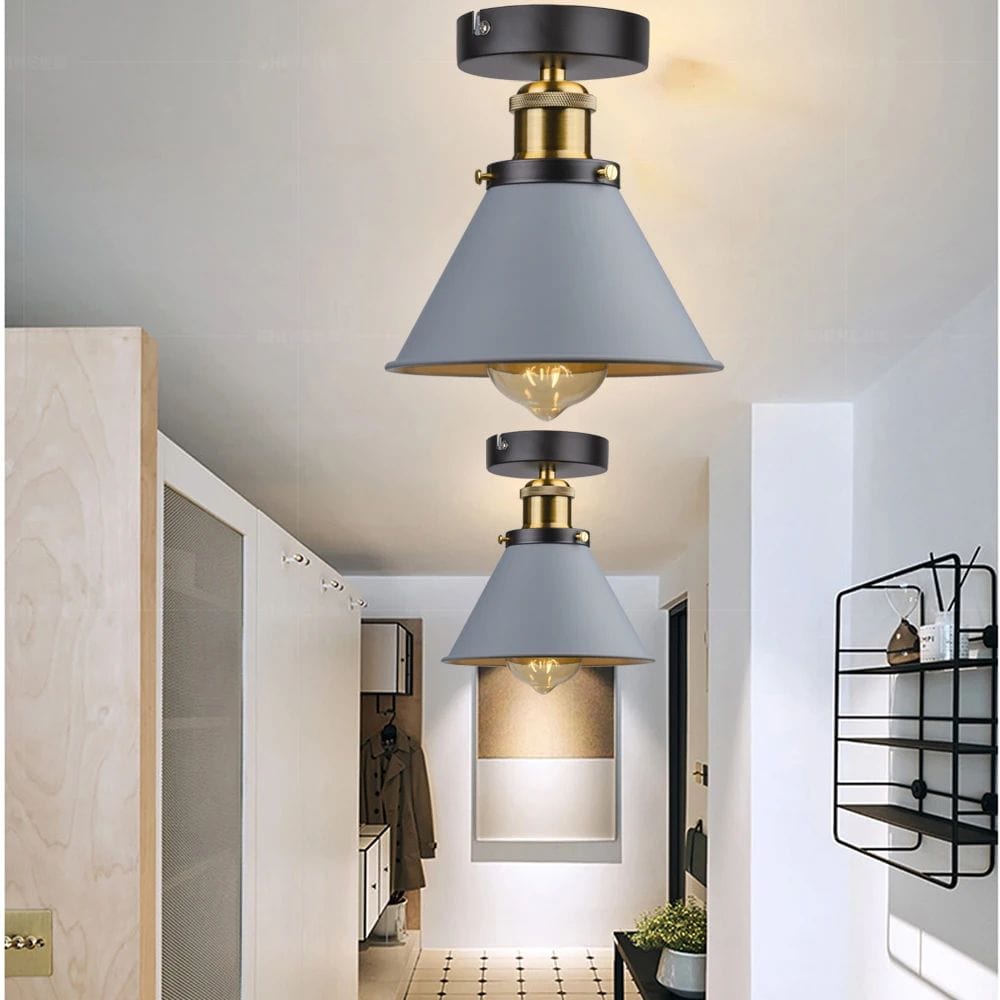 Aro | Semi Flush Mounted Light - Detail View #3 | HomeCartel