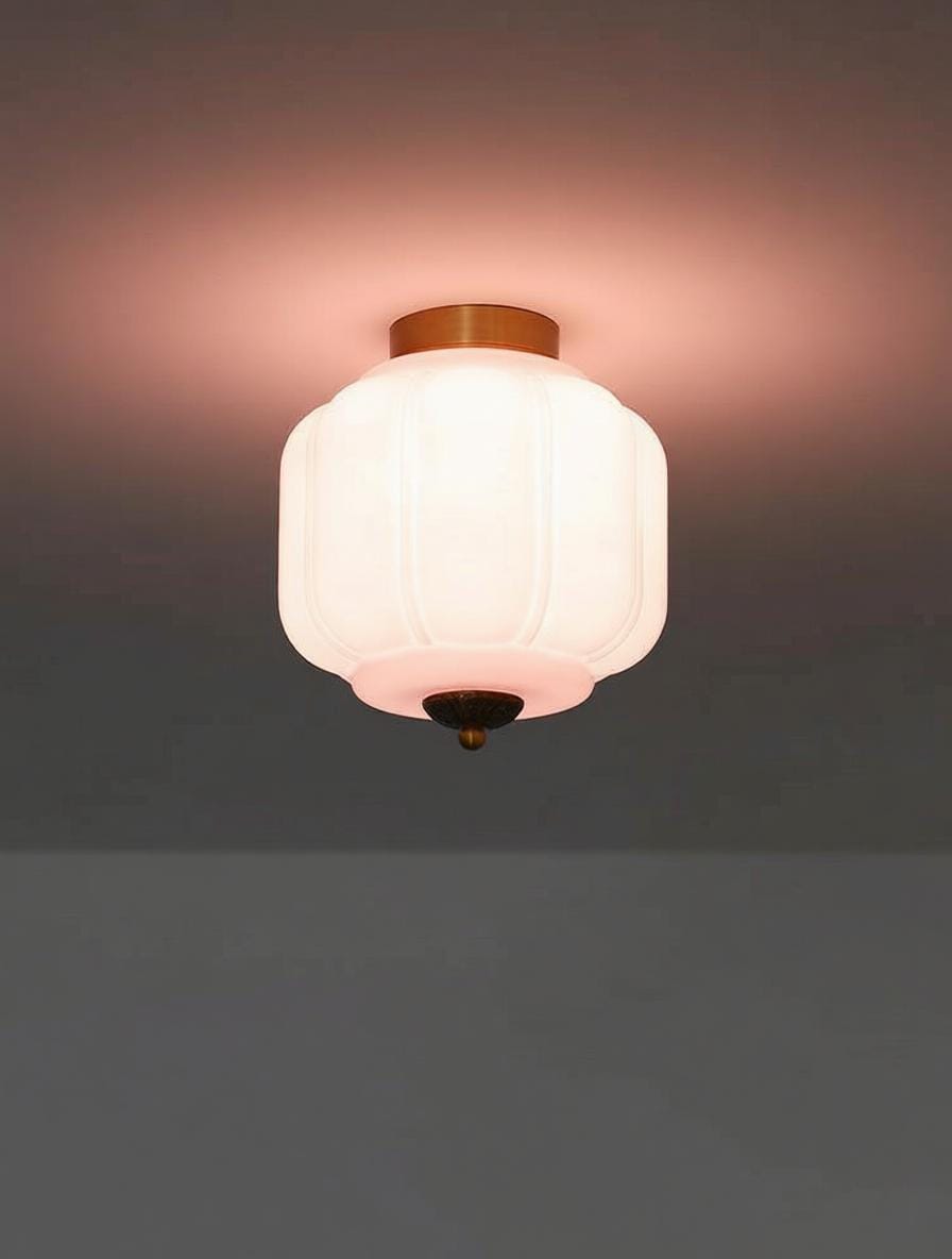 Nissandor A I Semi Flush Mounted Light - Detail View #4 | HomeCartel