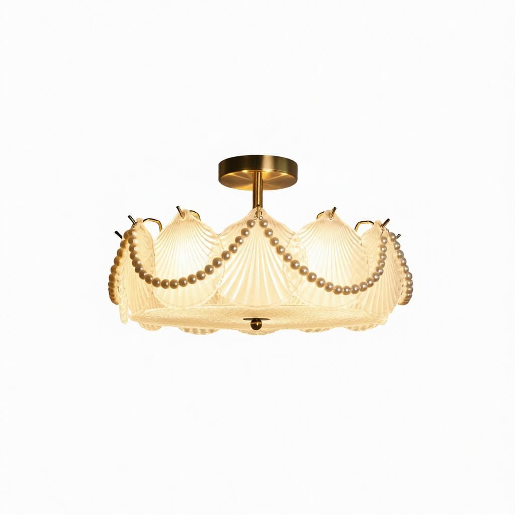 Nymarelle | Semi Flush Mounted Light - Detail View #6 | HomeCartel