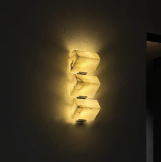 Myrren Trois | Alabaster Wall Light - Home Cartel ®