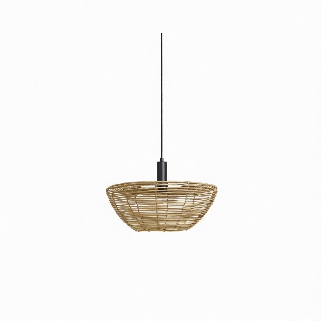 Ismera B | Rattan Pendant Light - Detail View #4 | HomeCartel