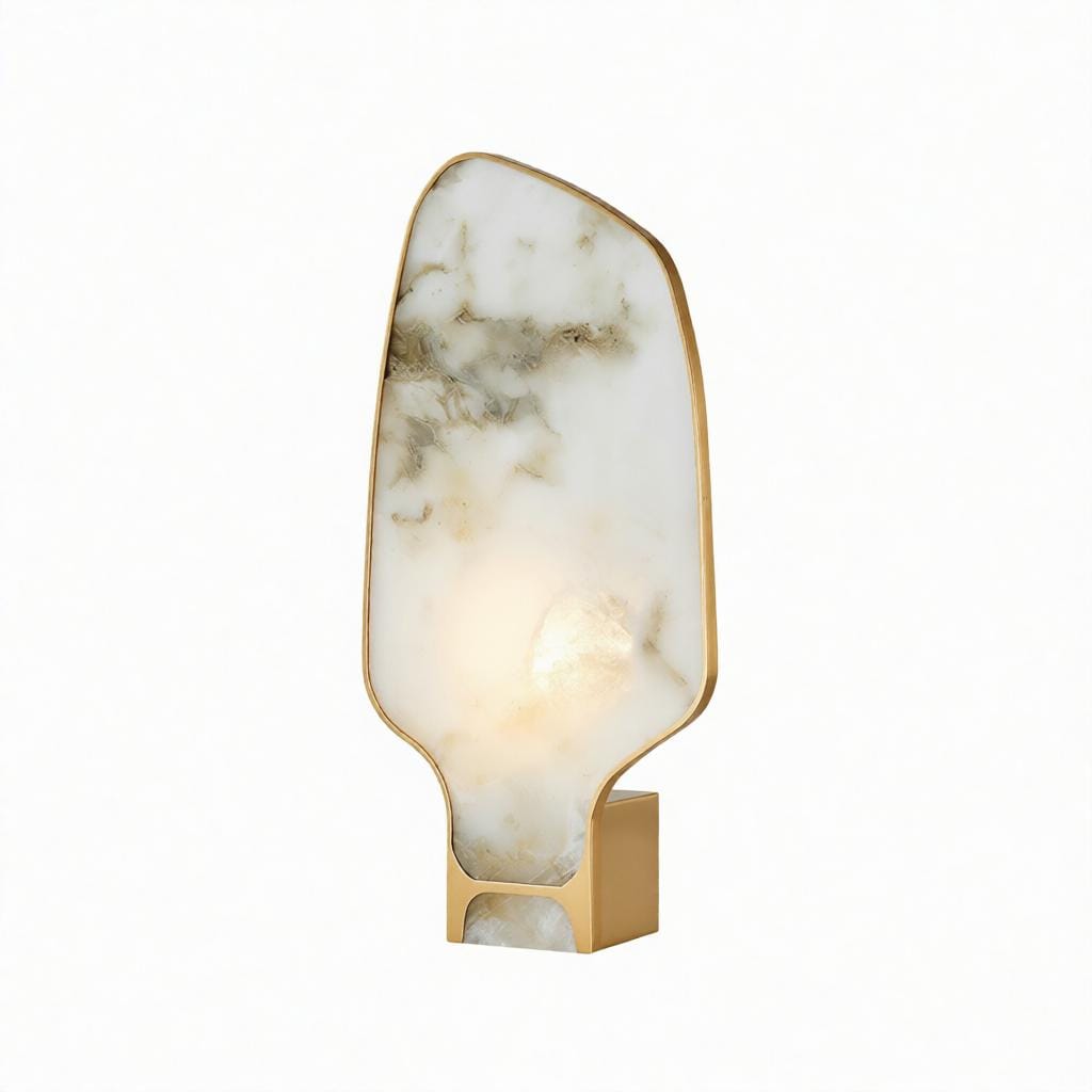 Syltheroril | Alabaster Table Lamp - Detail View #3 | HomeCartel