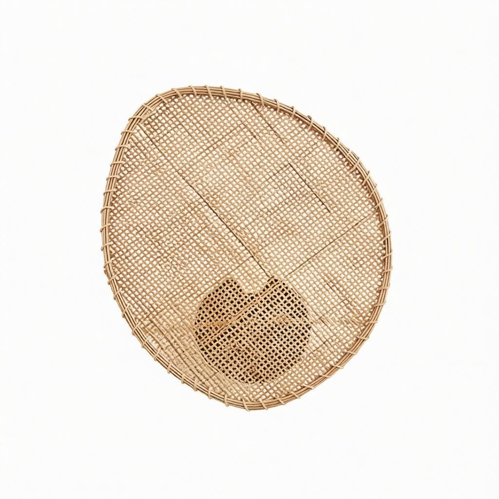 Brivessa B | Rattan Wall Light - Detail View #2 | HomeCartel