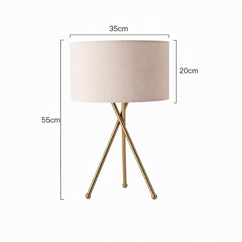 Ruetten | Shaded Table Lamp - Detail View #3 | HomeCartel