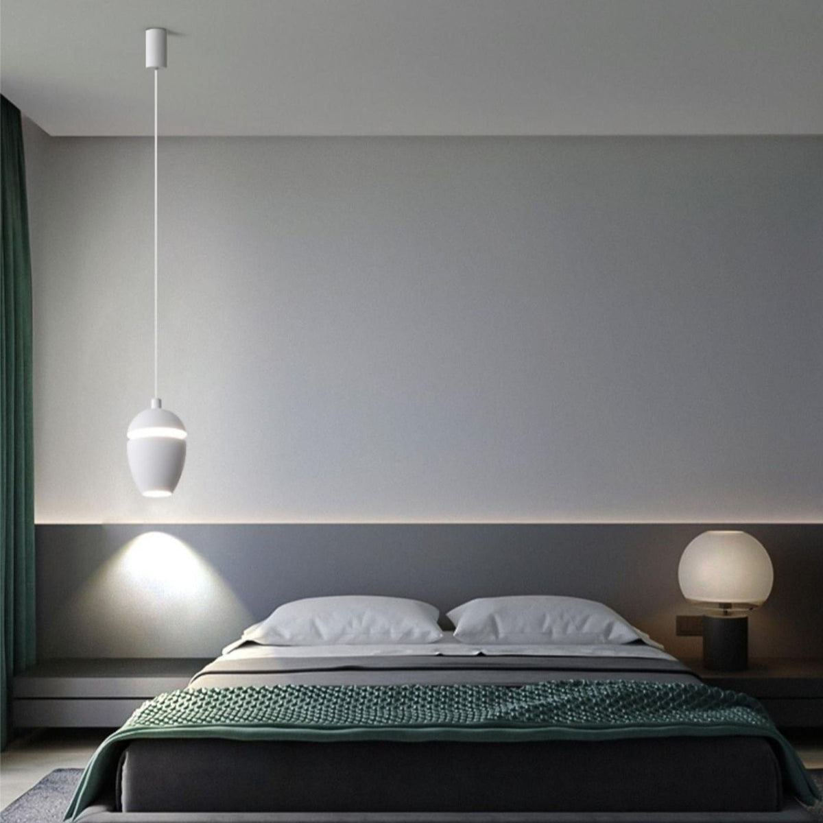 Porsha | Minimalist Modern LED Pendant Light - Detail View #7 | HomeCartel