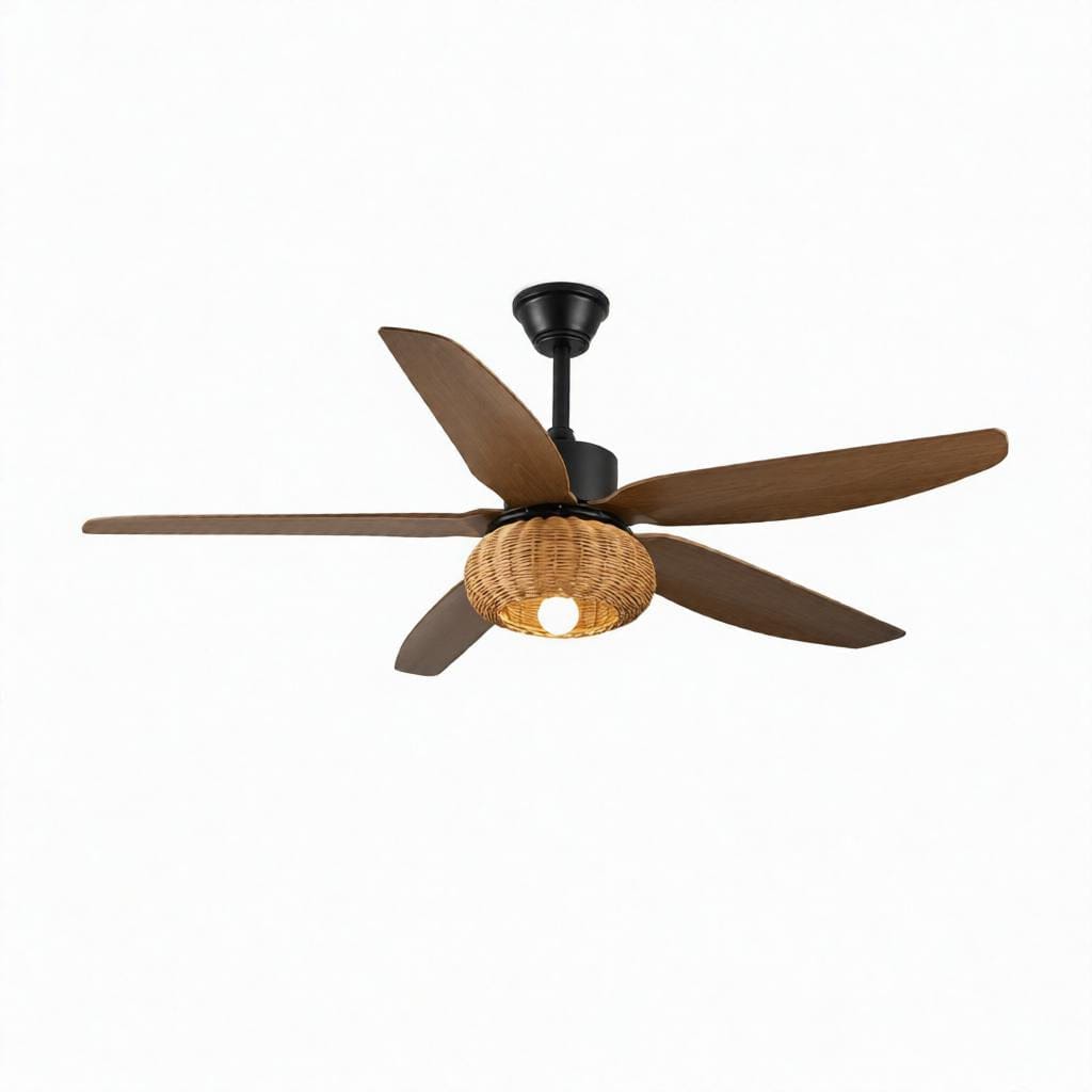 Fendrel | Outdoor Lighted Ceiling Fan - Detail View #7 | HomeCartel
