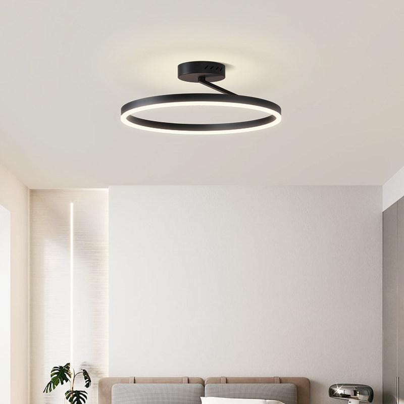 Aerisca | Semi Flush Mounted Light - Detail View #4 | HomeCartel