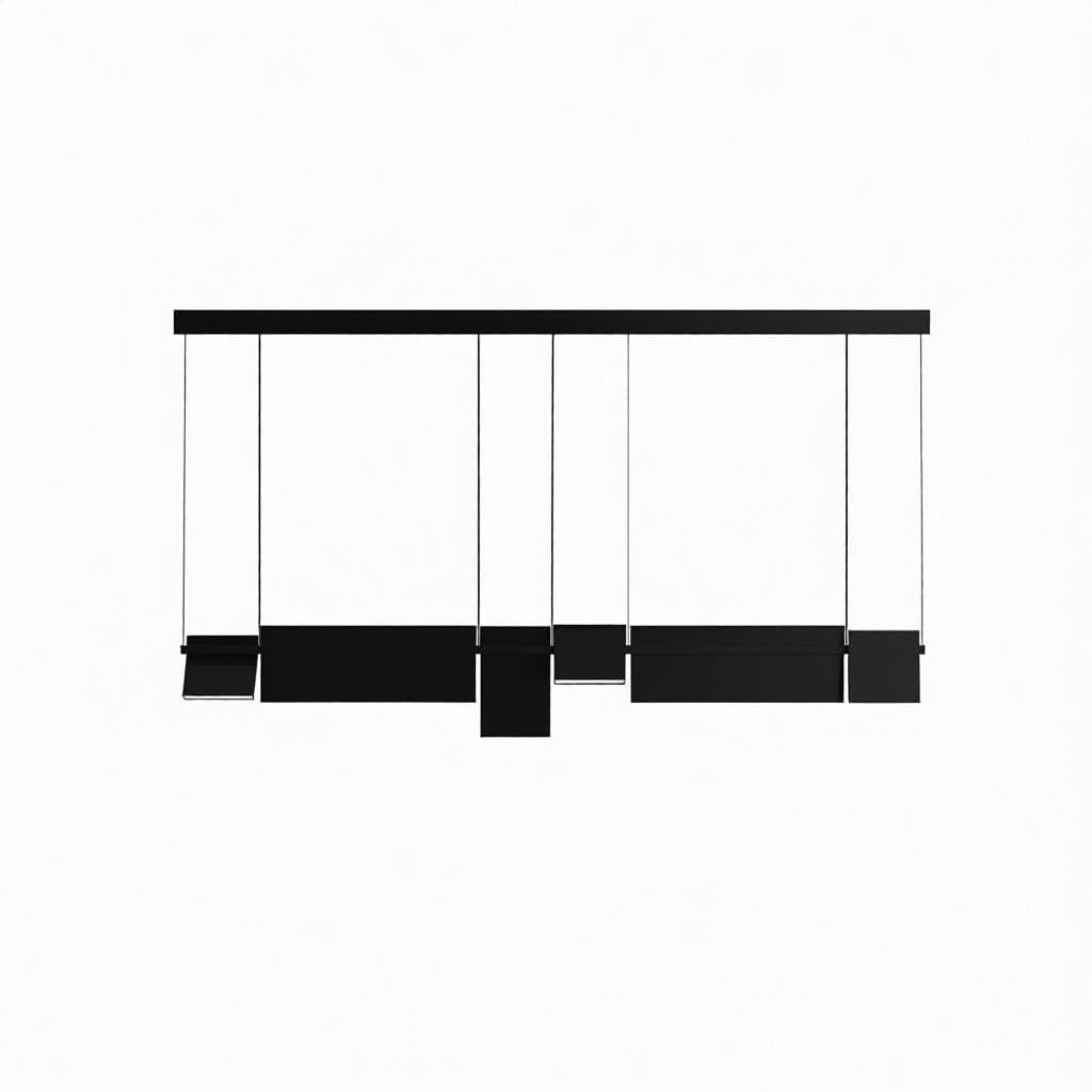 Lusane | Linear Chandelier - Detail View #3 | HomeCartel