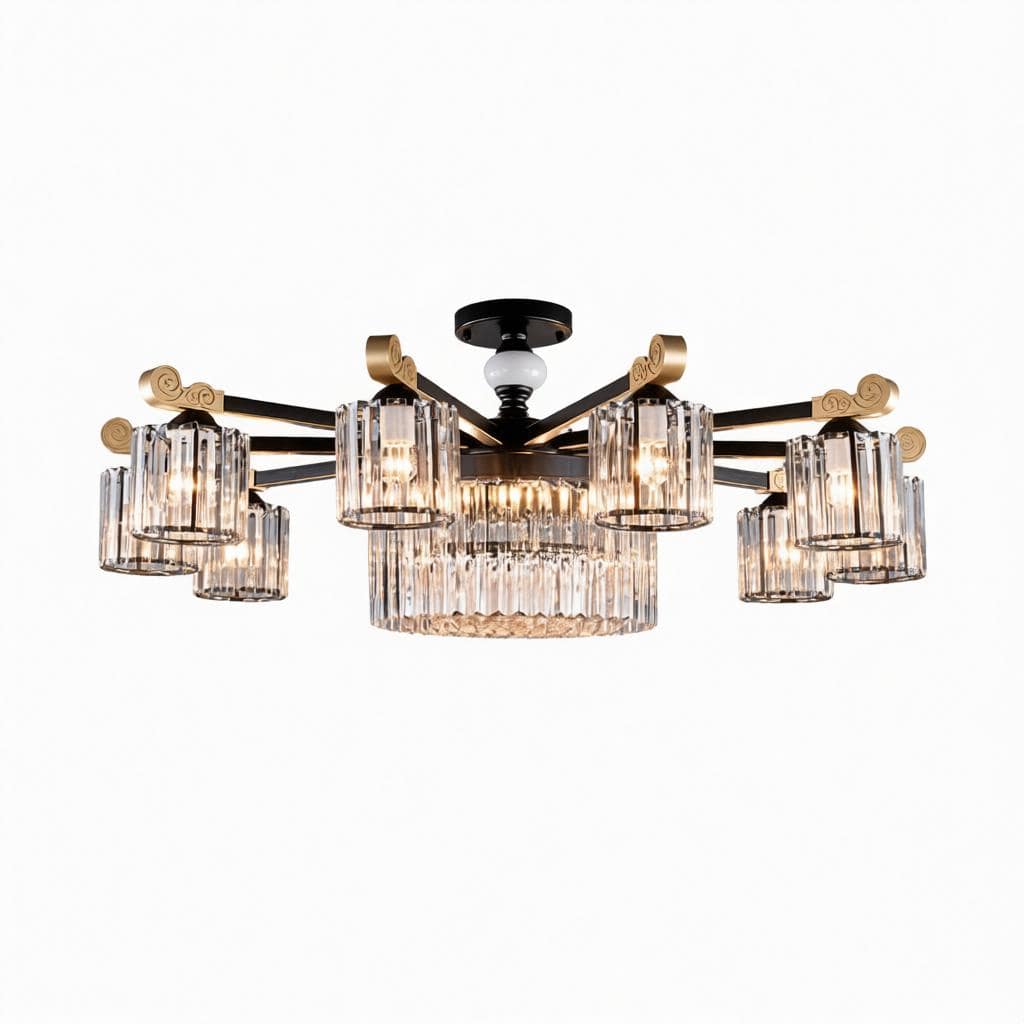 Kerric B | Semi Flush Mounted Light - Detail View #7 | HomeCartel