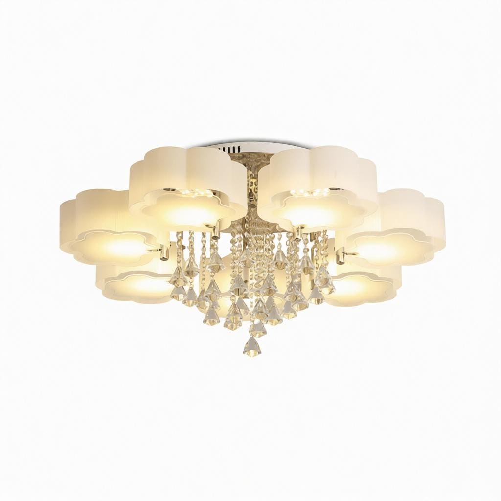 Quellar Deux | Semi Flush Mounted Light - Detail View #3 | HomeCartel