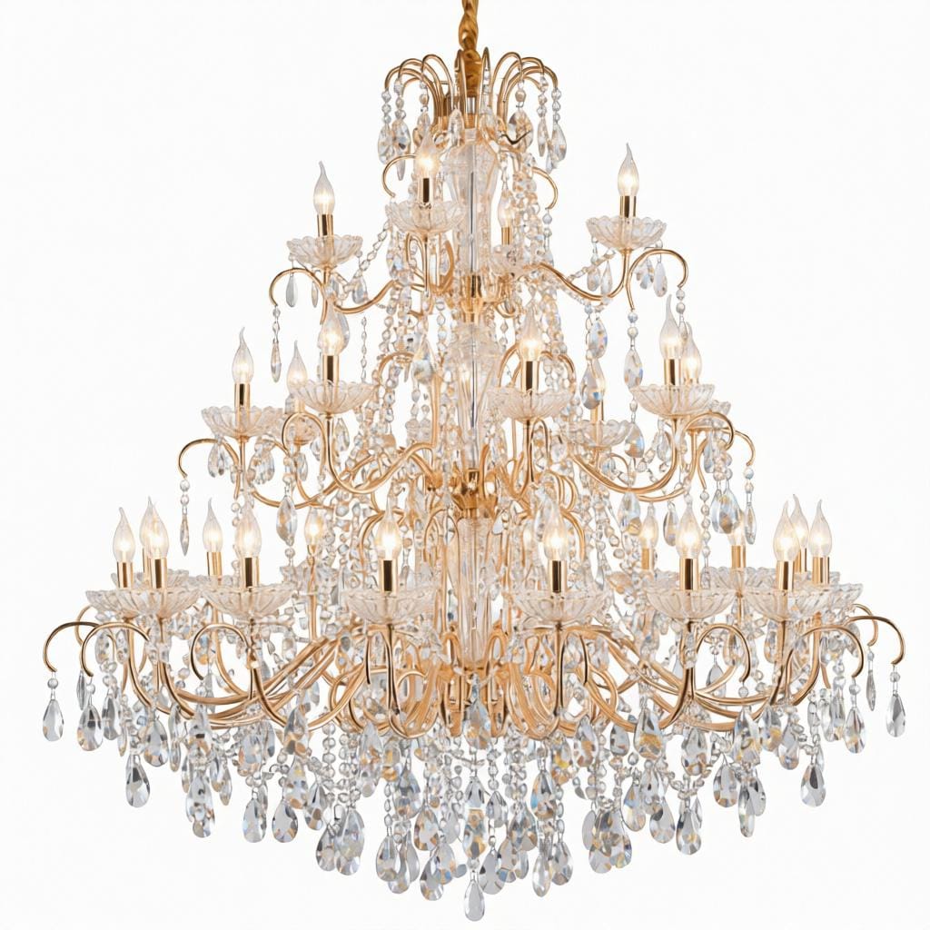 Belvalen | Crystal Chandelier - Detail View #2 | HomeCartel