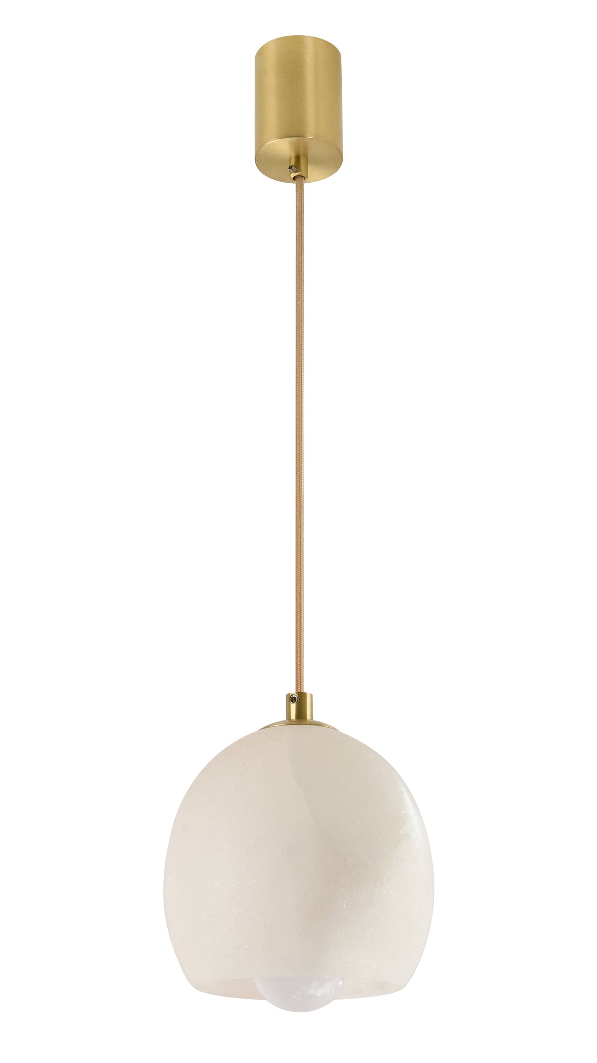 Orvessa | Alabaster Pendant Light - Detail View #2 | HomeCartel
