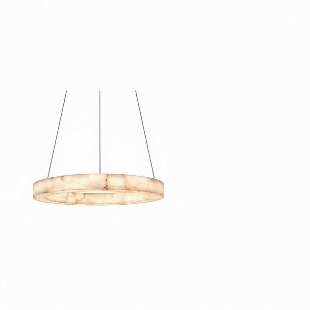 Faelnelae | Alabaster Chandelier - Detail View #3 | HomeCartel