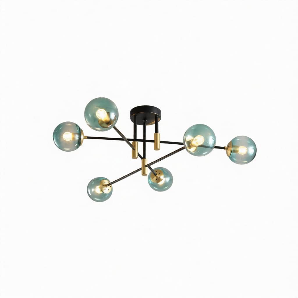 Elithrae 6 | Semi Flush Mounted Light - Detail View #8 | HomeCartel