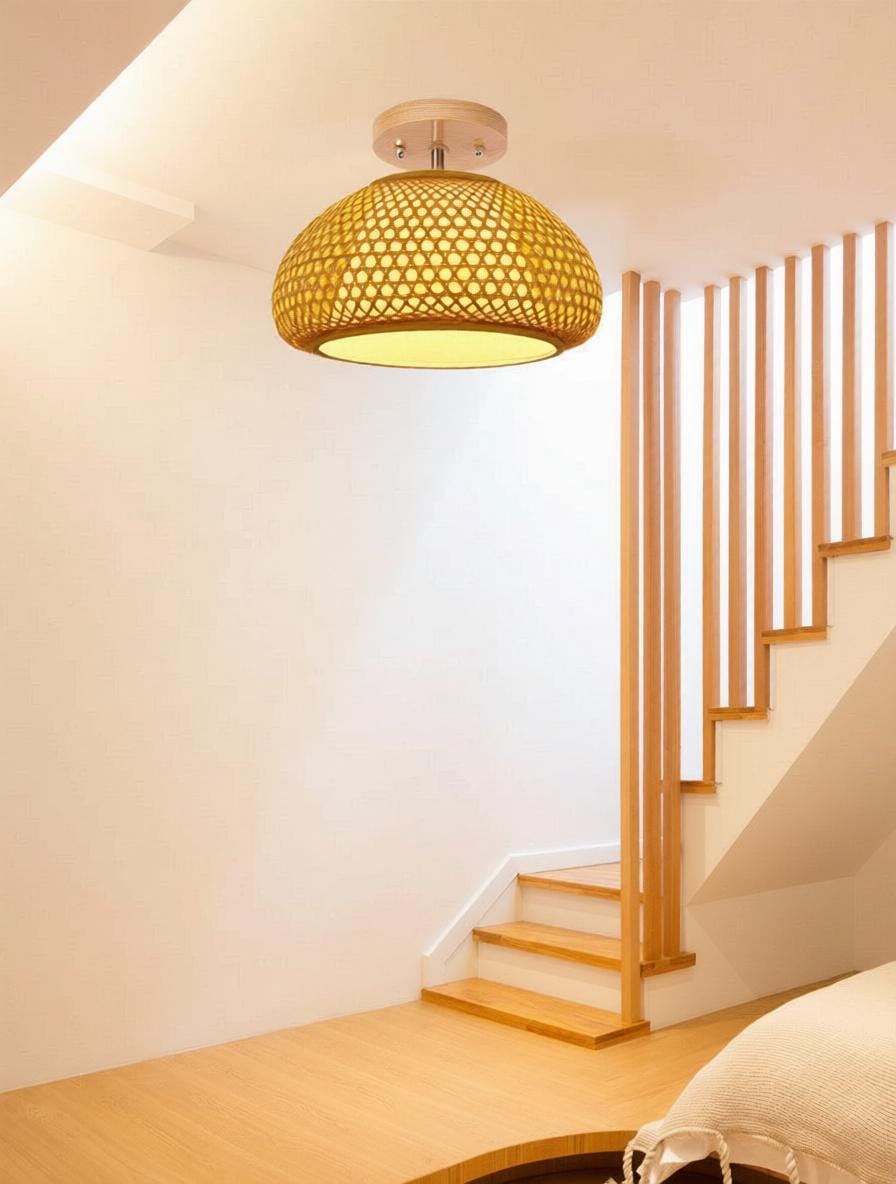 Muramir Une | Semi Flush Mounted Light - Detail View #3 | HomeCartel