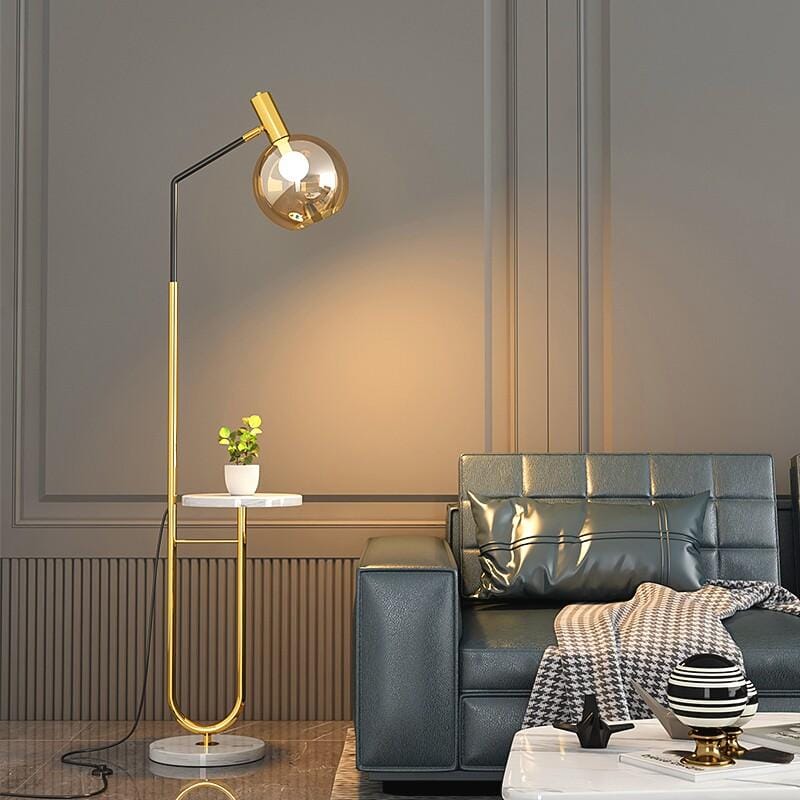 Faelisse | Integrated Shelf Floor Lamp - Detail View #2 | HomeCartel