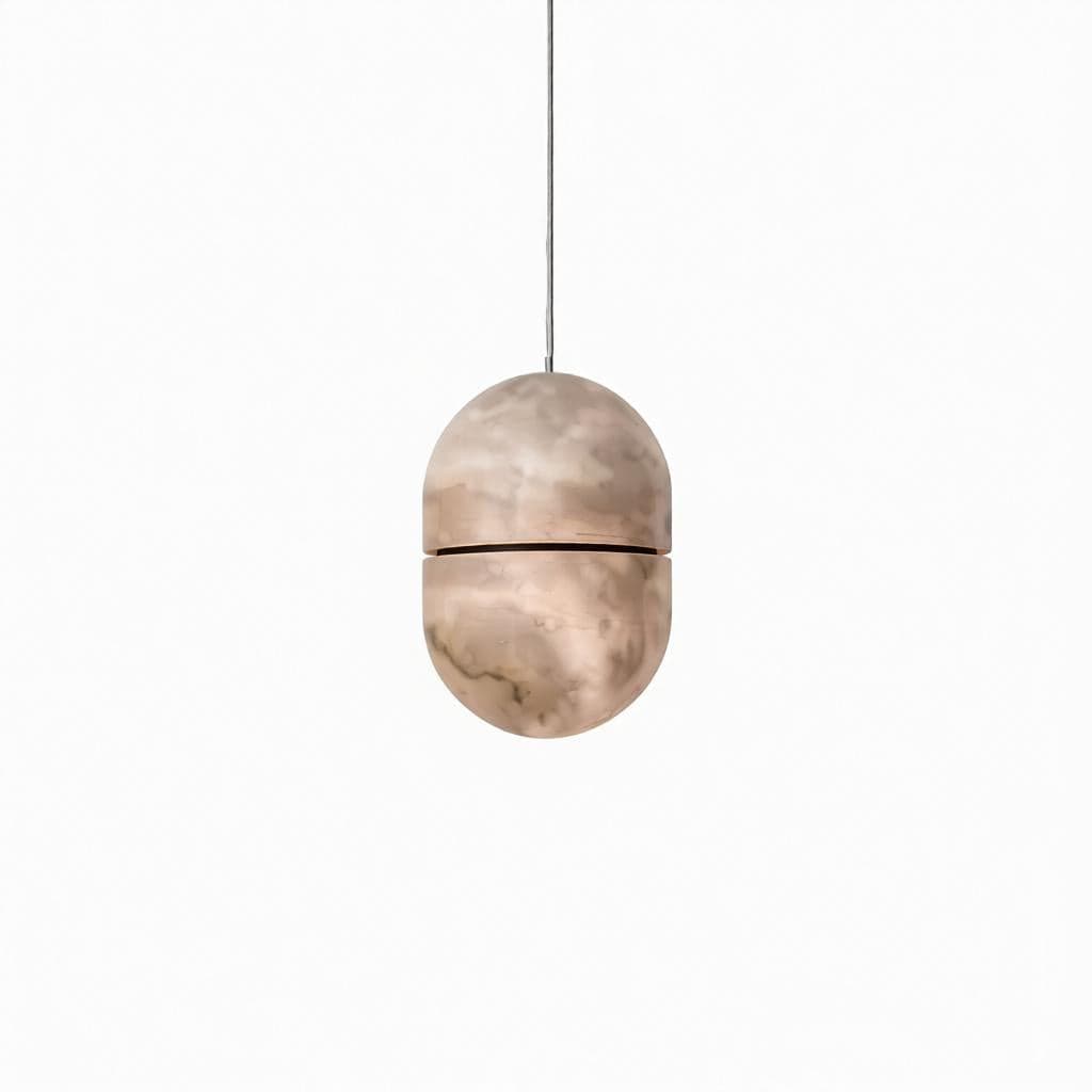 Eltheressa | Alabaster Pendant Light - Detail View #4 | HomeCartel