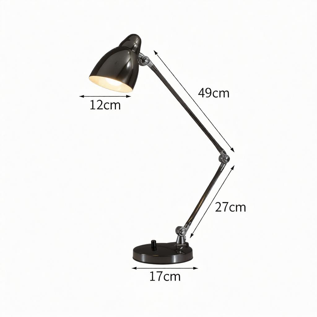 Zelmera | Table Lamp Swing Arm - Detail View #8 | HomeCartel