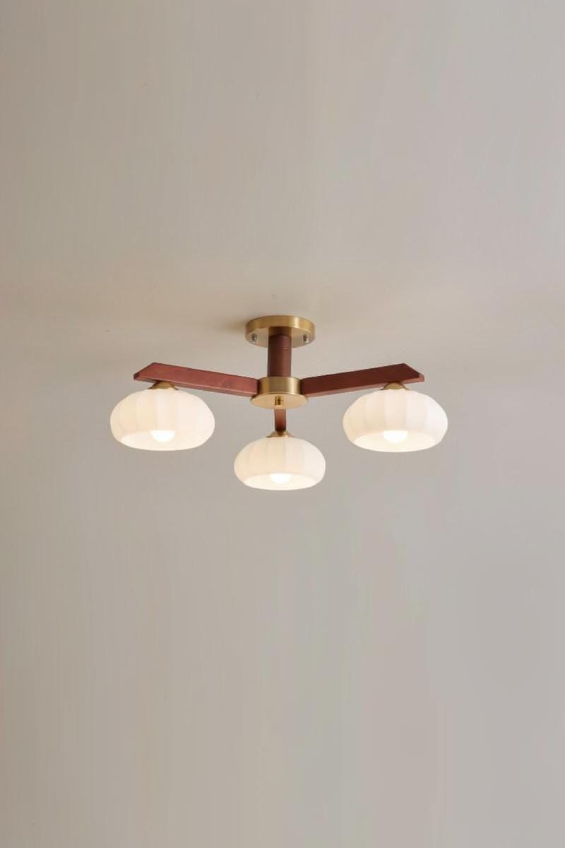 Vinnaril | Semi Flush Mounted Light - Detail View #3 | HomeCartel
