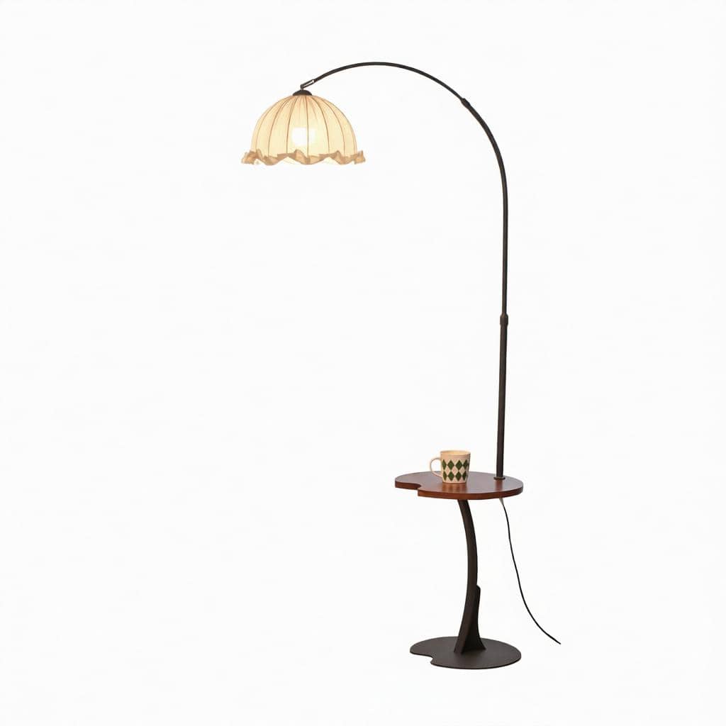 Ilyandra Eins | Integrated Shelf Floor Lamp