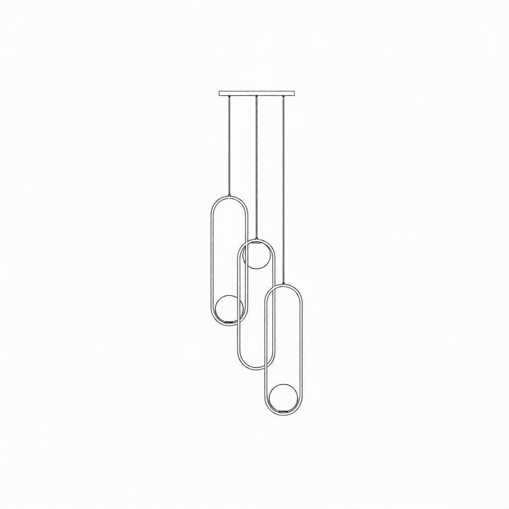 Gliese B | Cluster Chandelier - Detail View #3 | HomeCartel